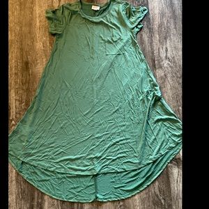 Lula roe spandex hi-lo dress w pocket